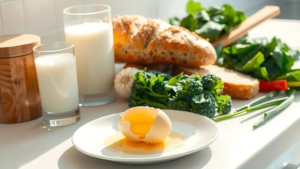 Vad innehåller ett ägg näringsvärde per 100g