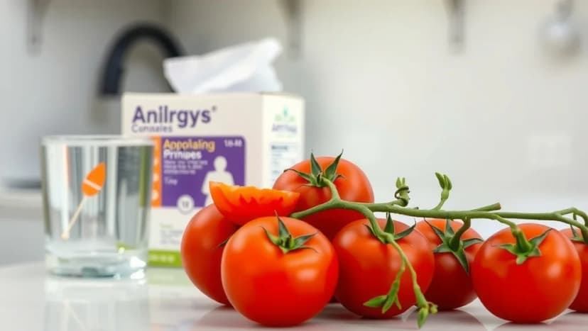Allergi tomat symtom och vad du kan göra