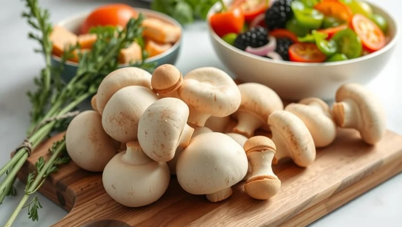 Är champinjoner nyttigt för hälsan