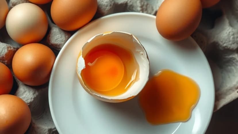 Varför finns blod i ägg ibland