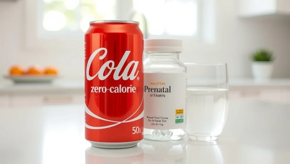 Är Cola Zero säkert att dricka när du är gravid