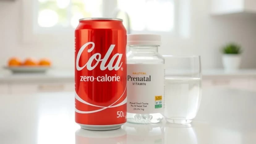 Är Cola Zero säkert att dricka när du är gravid