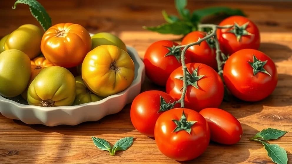 Är gröna tomater verkligen giftiga