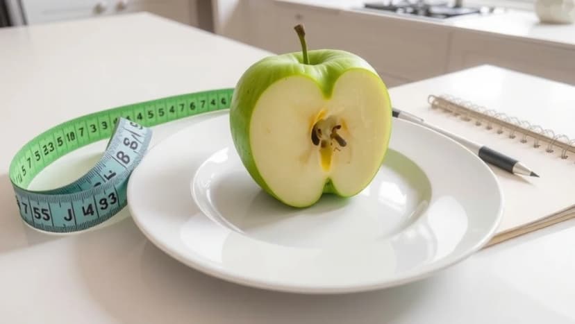 Hur många kalorier har ett grönt äpple