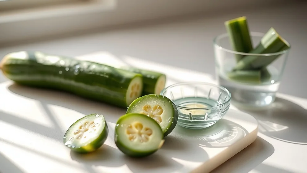 Hur många kcal har gurka per 100g