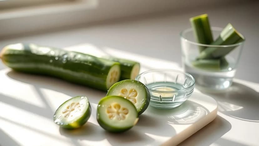 Hur många kcal har gurka per 100g