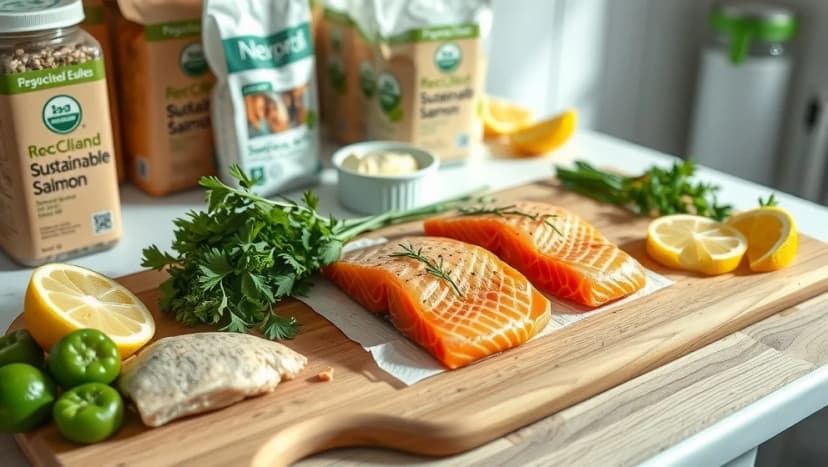 Hållbar varmrökt lax värt valet