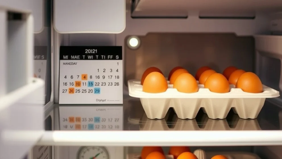 Hur länge håller ägg i kylen