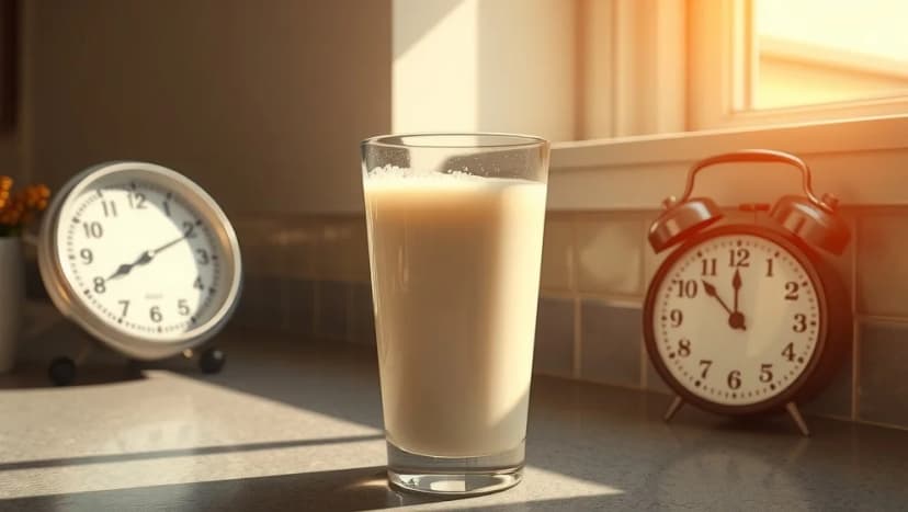 Hur länge kan mjölk stå framme