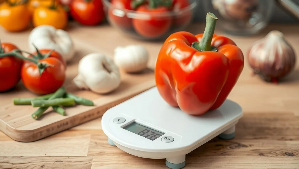 Hur mycket väger en paprika egentligen