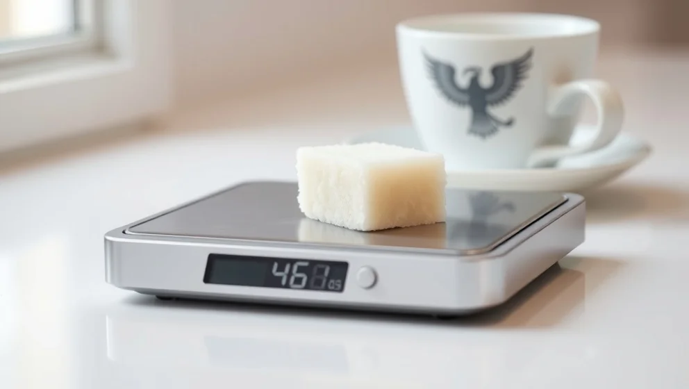 Hur mycket väger en sockerbit egentligen