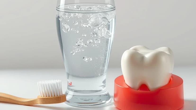 Tänder kolsyrat vatten dina tänder