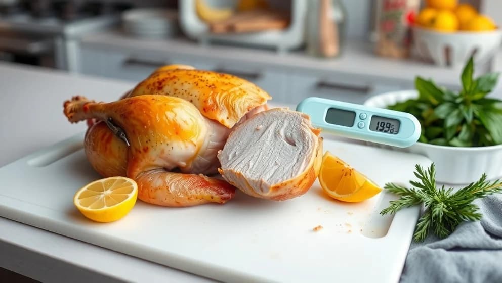 Vilken är lägsta temperatur för kyckling