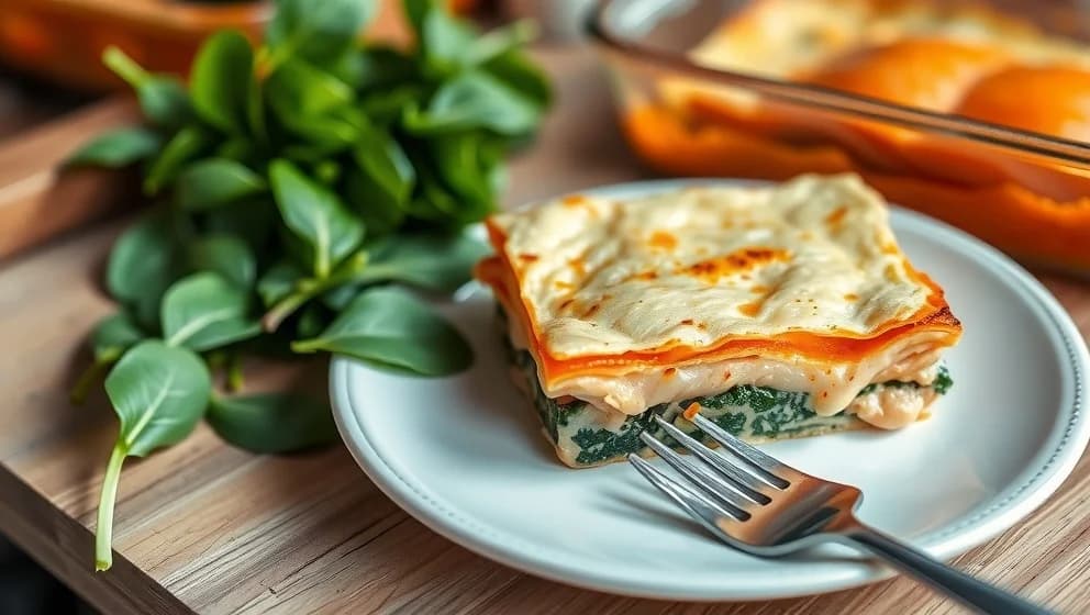 Laxlasagne med spenat som nästa middag