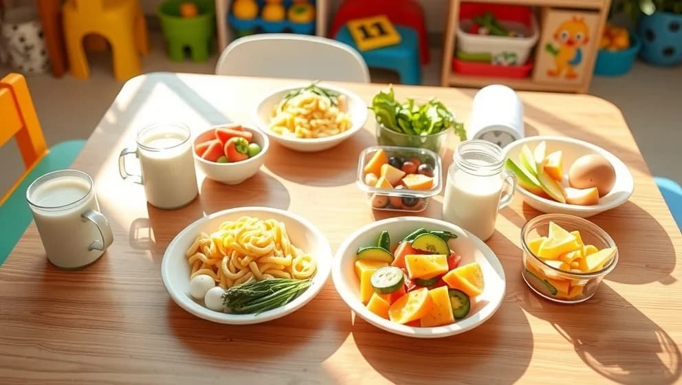 Mat i förskolan som gör barn glada