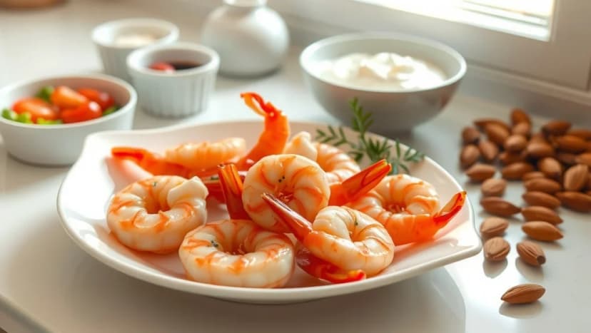 Hur mycket protein finns i räkor