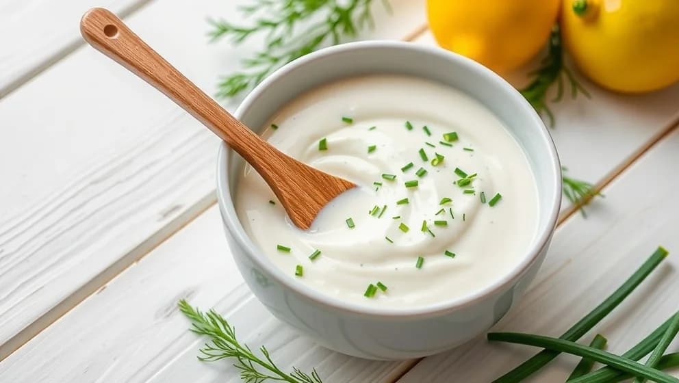 Smaksatt creme fraiche hemma gör det lätt