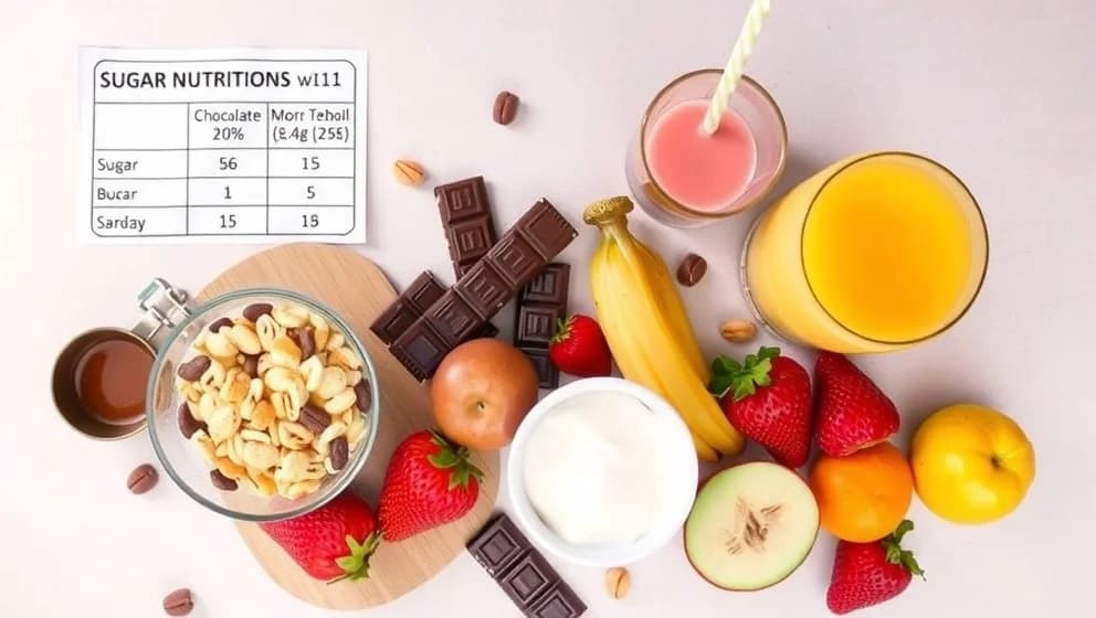 Socker i livsmedel tabell helt enkelt