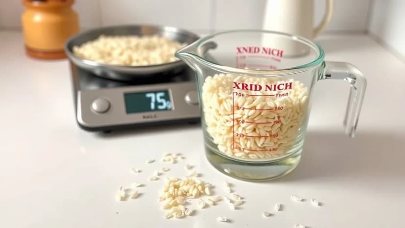 Vad väger 1 dl ris egentligen