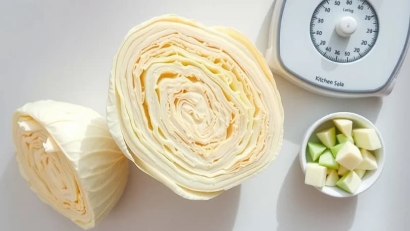 Vitkål kolhydrater per 100g